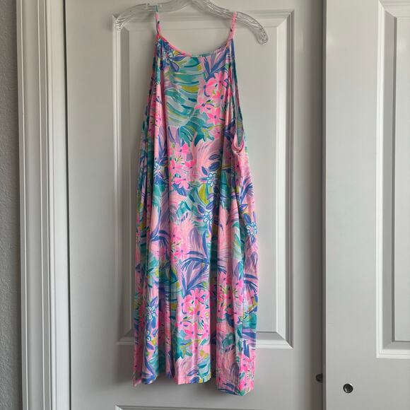 Lilly Pulitzer Margot Swing Dress Pima Cotton Soft Stretch Jersey Dress XXL - Picture 2 of 13